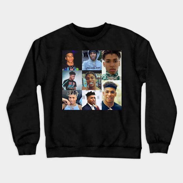 NLE Choppa Crewneck Sweatshirt by jhalfacrelange